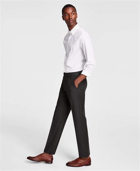 michael kors men's classic fit cotton stretch performance pants|michael kors women's stretch pants.